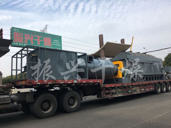 汙泥烘幹（gàn）機再簽大單——空心槳葉幹燥機！